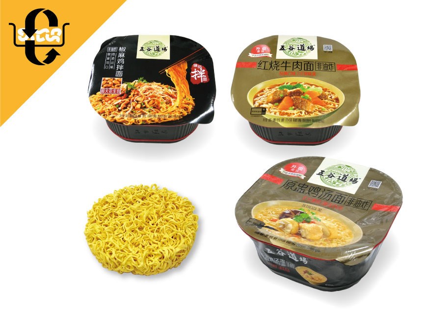 乾燥-碗桶麵-速食麵方便面泡面生產線