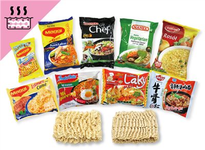 Fried - Bag - Folded - Instant Noodle Production Line
